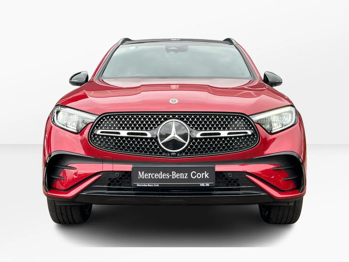 Mercedes-Benz GLC SUV, Petrol Hybrid, 2026, Red