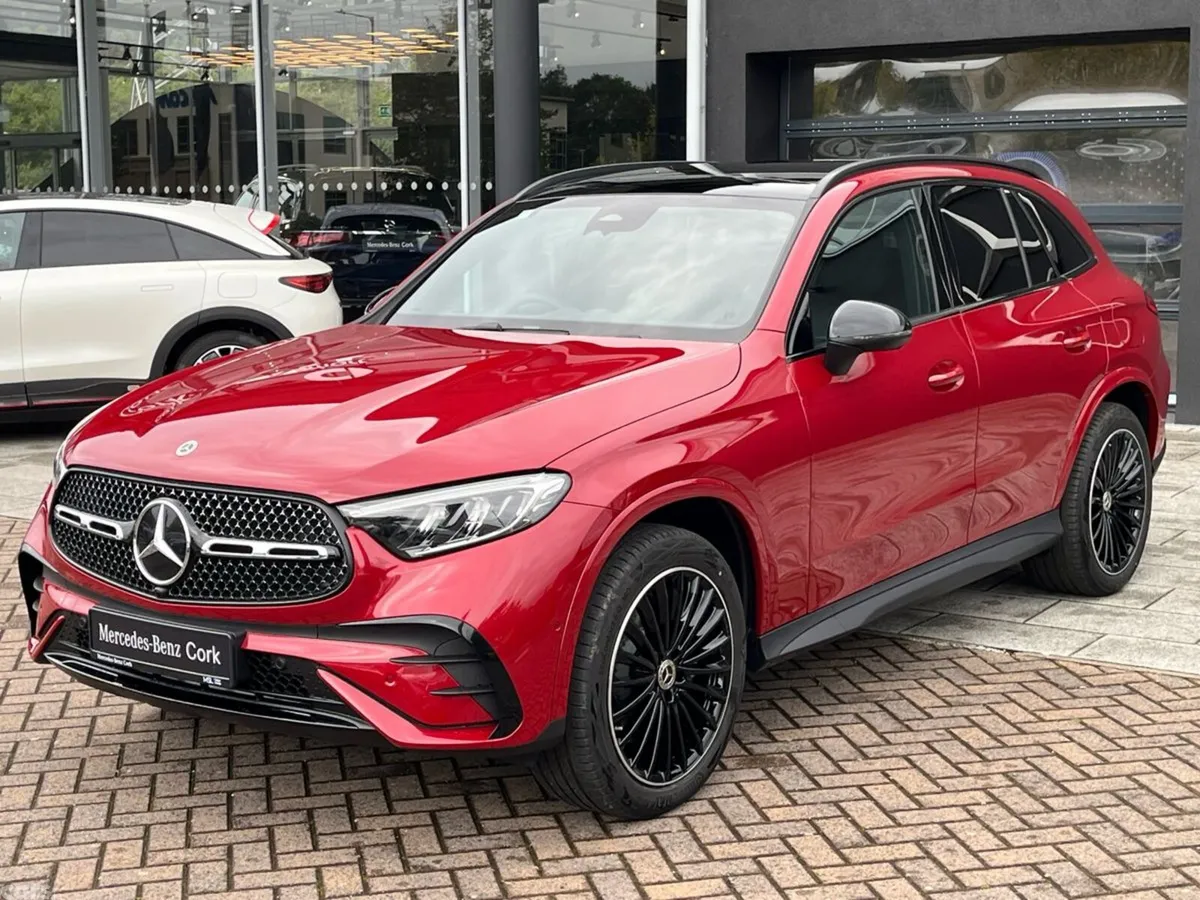 Mercedes-Benz GLC SUV, Petrol Hybrid, 2026, Red