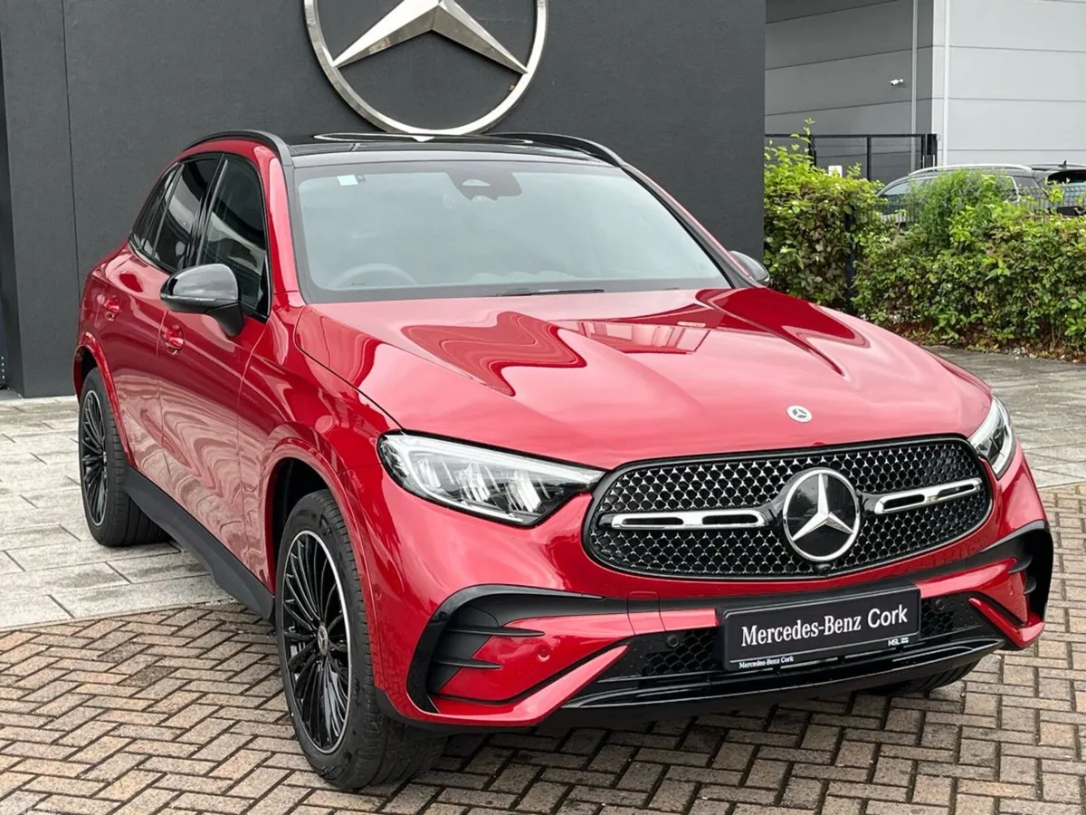 Mercedes-Benz GLC SUV, Petrol Hybrid, 2026, Red