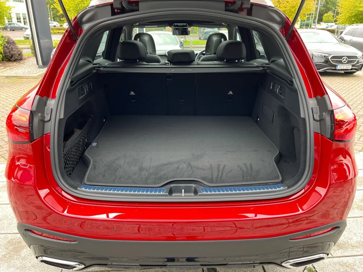 Mercedes-Benz GLC SUV, Petrol Hybrid, 2026, Red