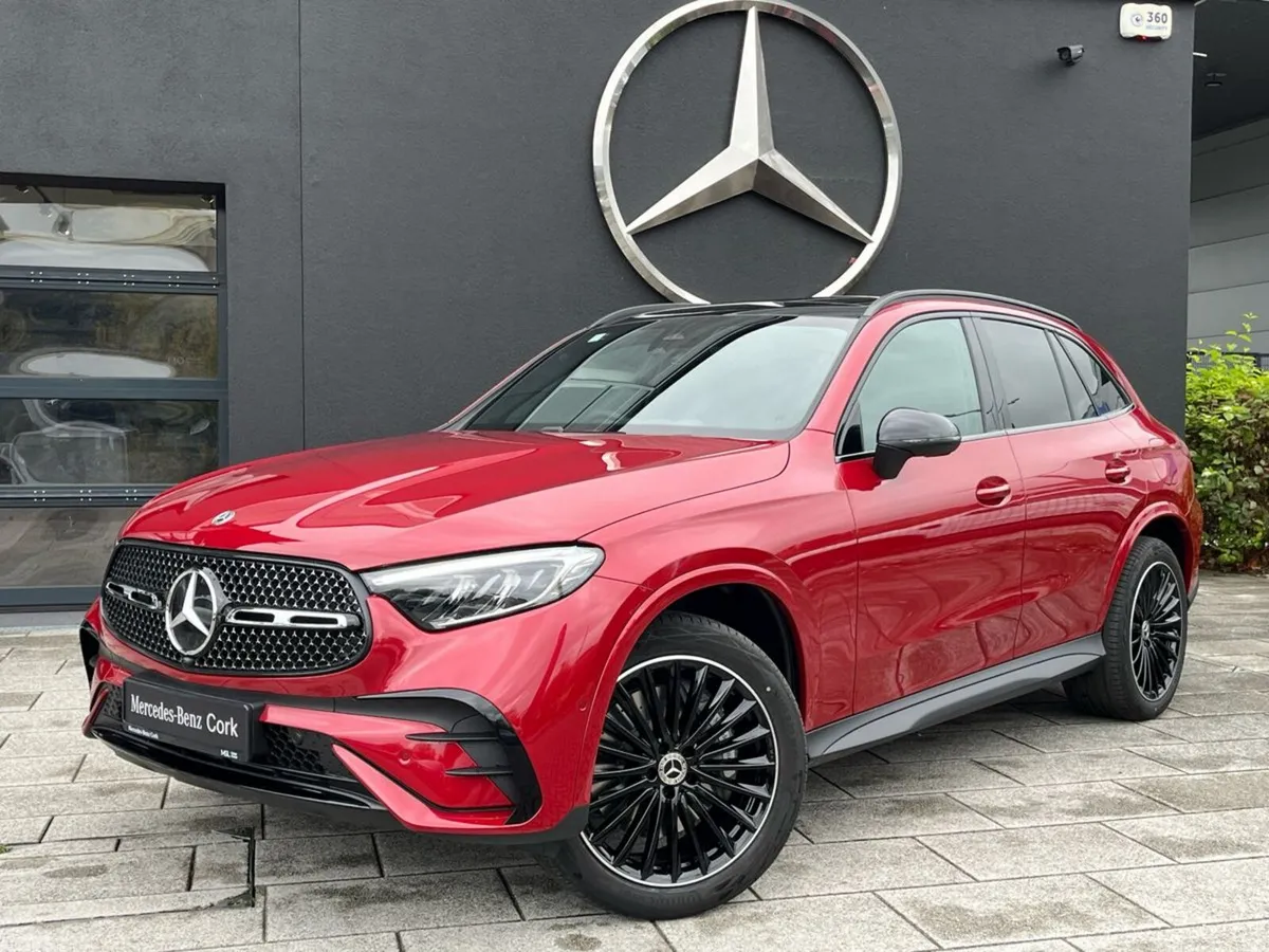 Mercedes-Benz GLC SUV, Petrol Hybrid, 2026, Red