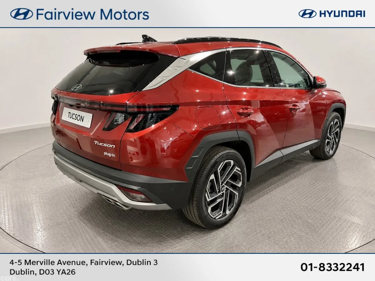 Hyundai Tucson SUV, Petrol Plug-in Hybrid, 2026, Red