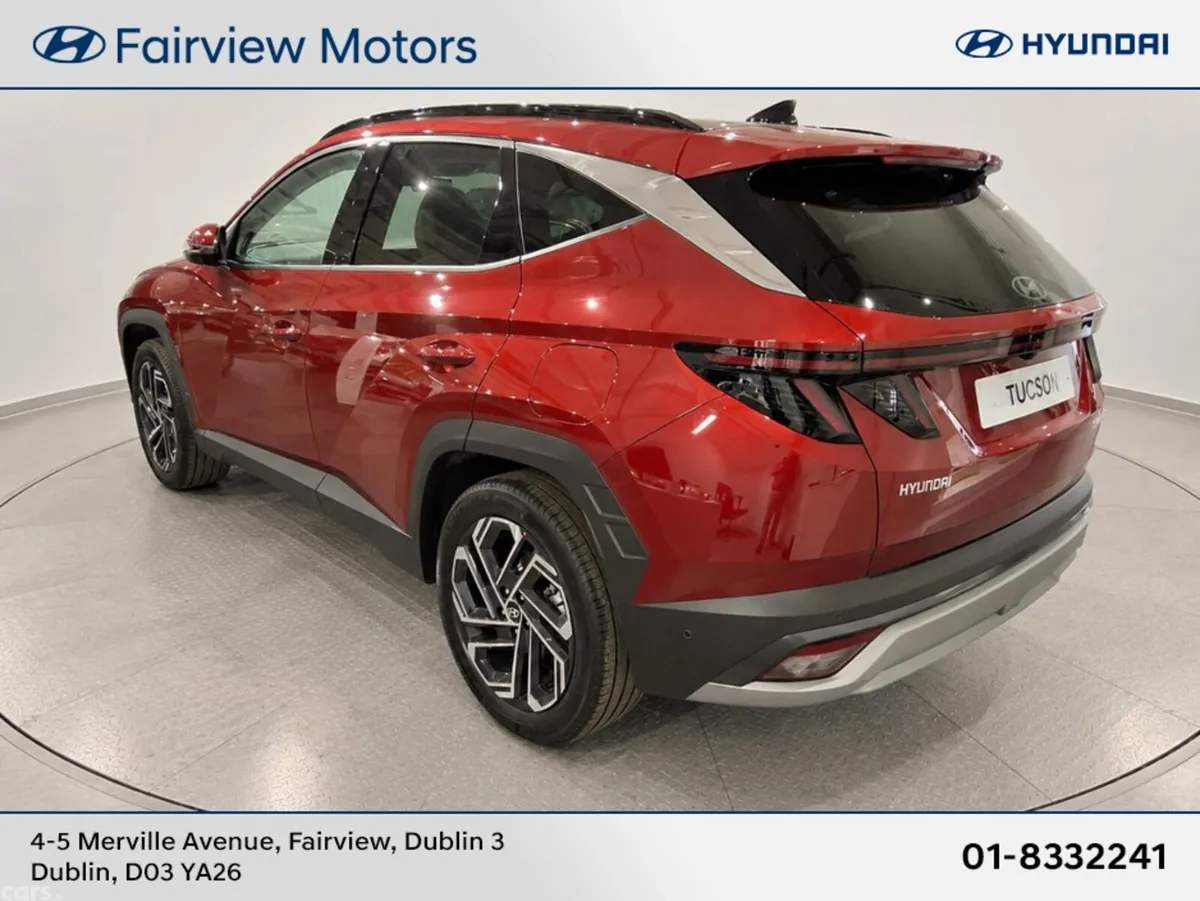 Hyundai Tucson SUV, Petrol Plug-in Hybrid, 2026, Red