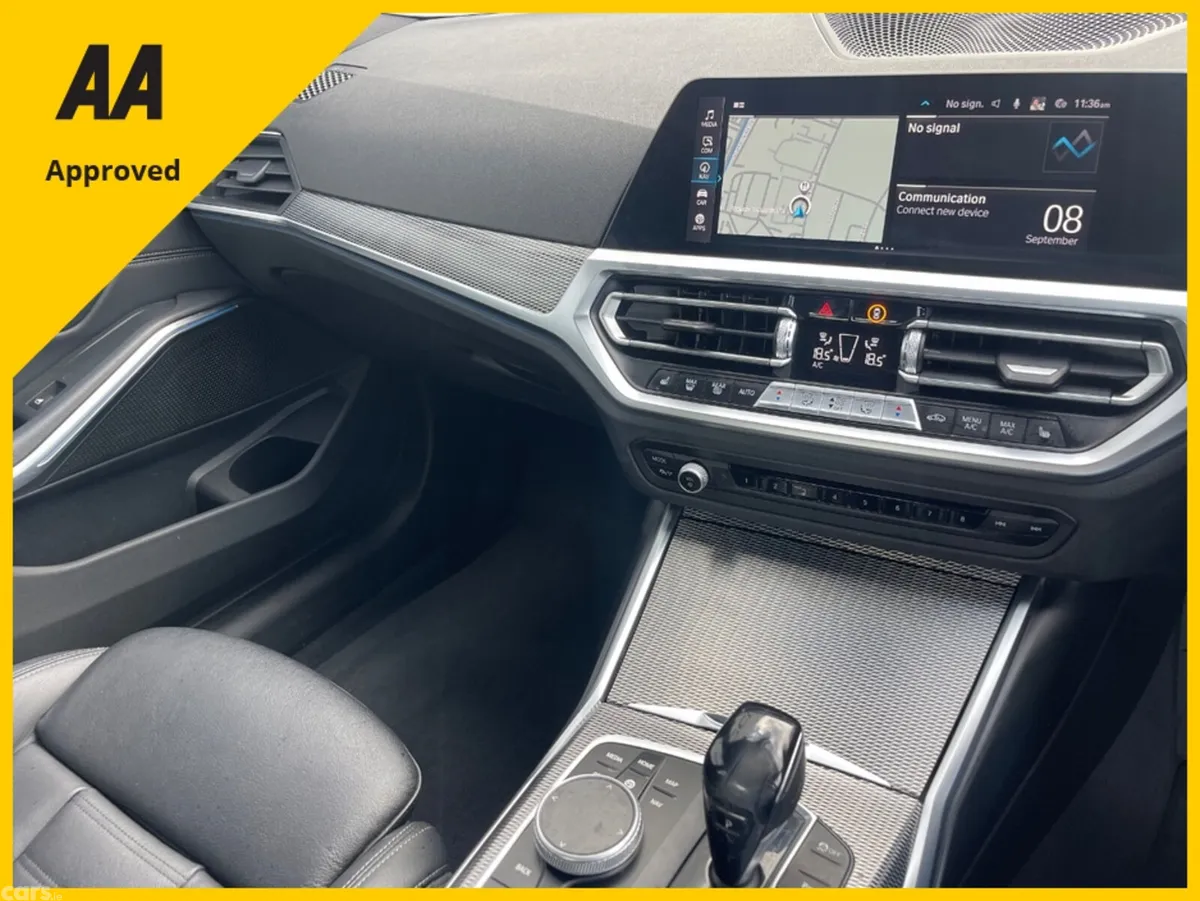 BMW 3-Series Saloon, Petrol Hybrid, 2021, White