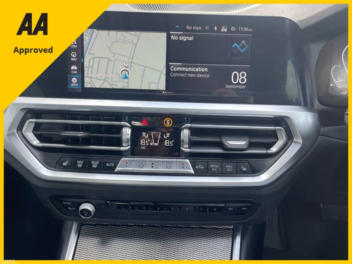 BMW 3-Series Saloon, Petrol Hybrid, 2021, White