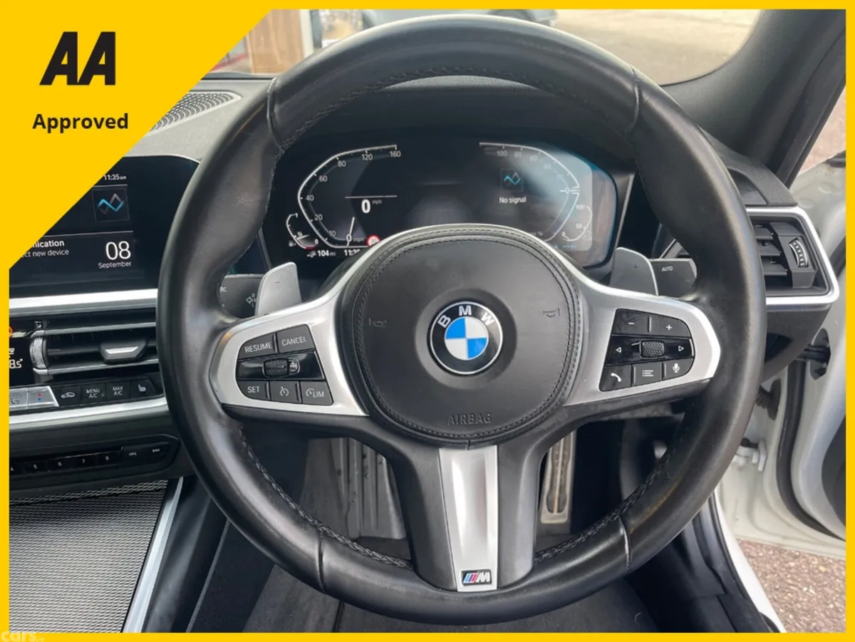 BMW 3-Series Saloon, Petrol Hybrid, 2021, White