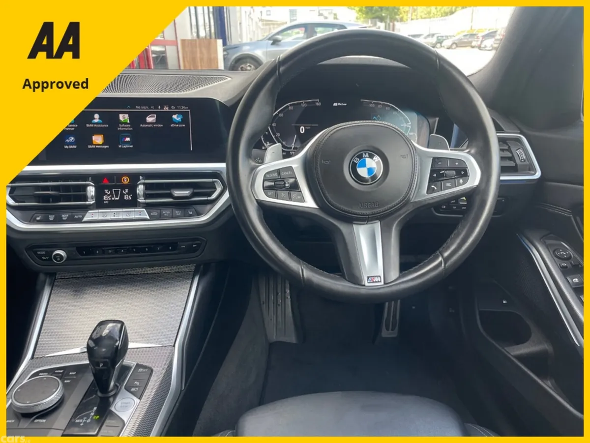 BMW 3-Series Saloon, Petrol Hybrid, 2021, White