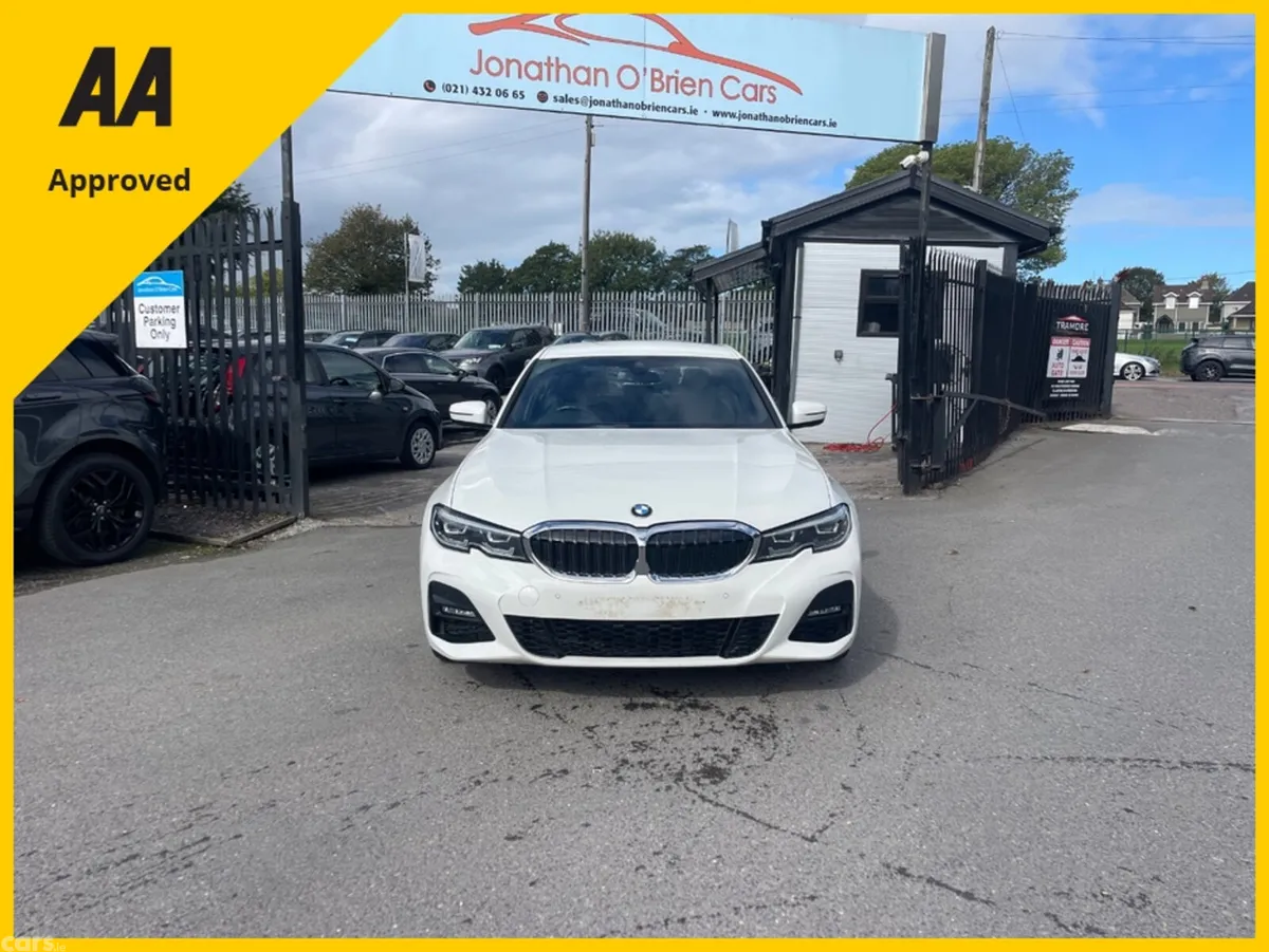 BMW 3-Series Saloon, Petrol Hybrid, 2021, White