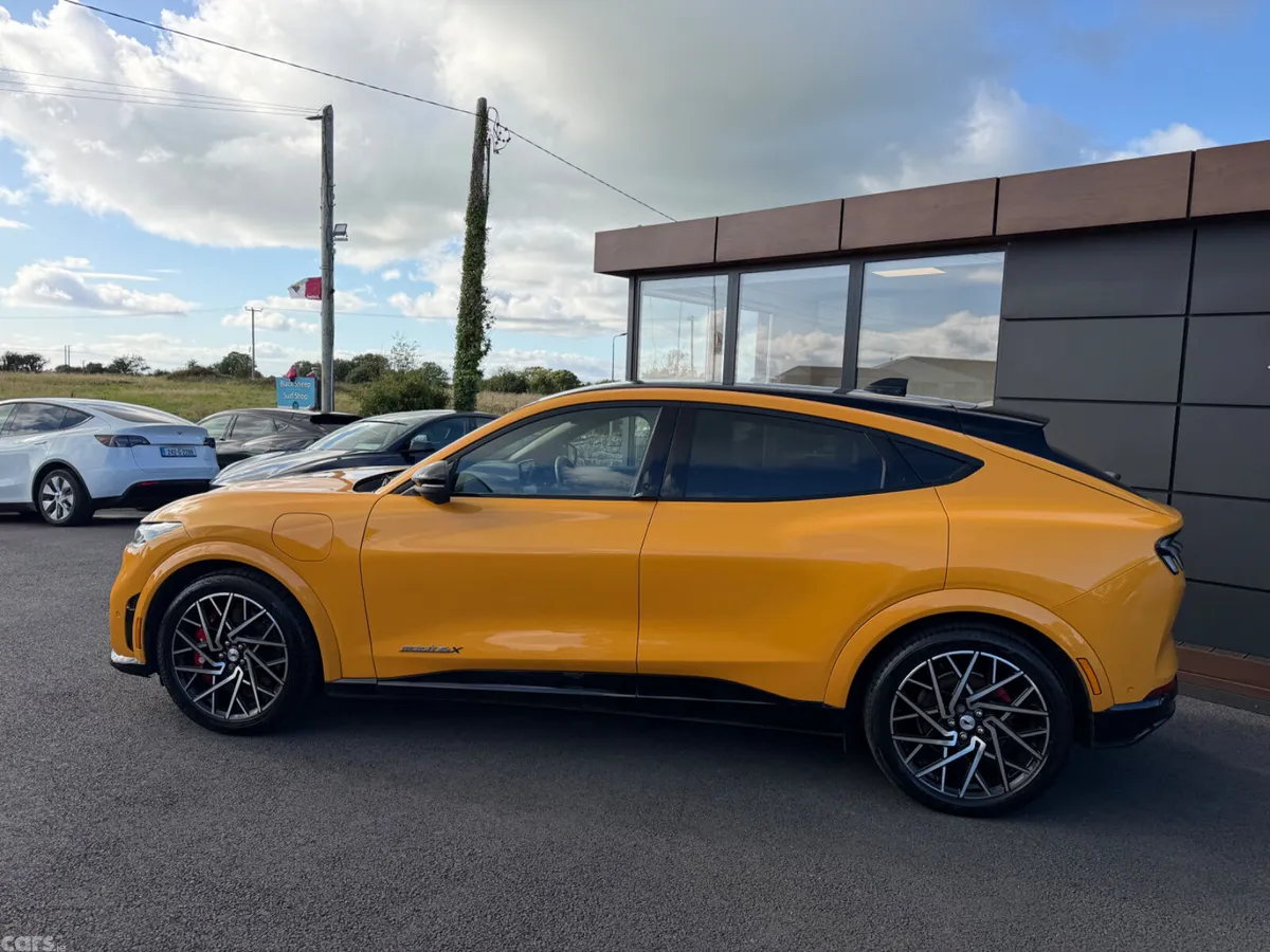 Ford Mustang Mach-E Hatchback, Electric, 2022, Orange
