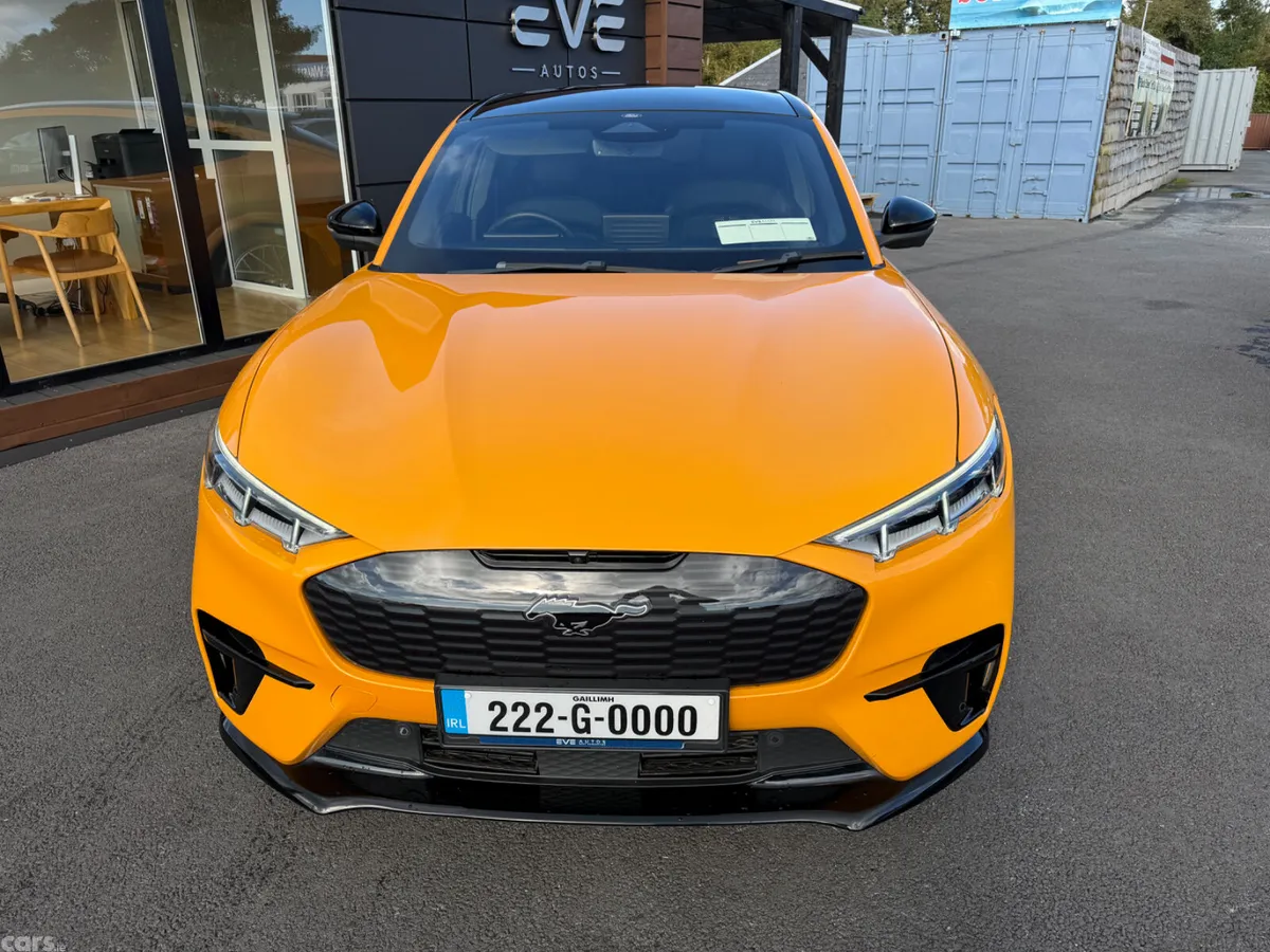 Ford Mustang Mach-E Hatchback, Electric, 2022, Orange