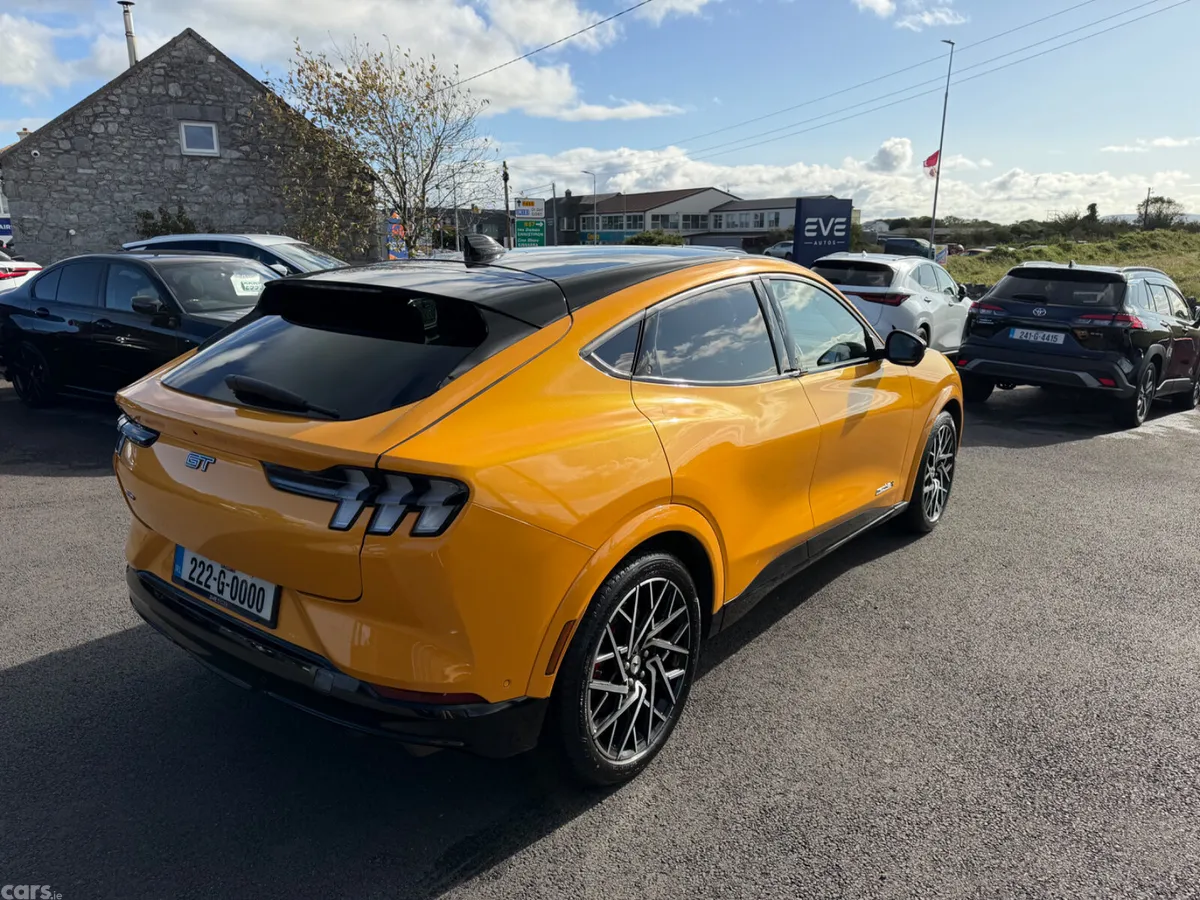 Ford Mustang Mach-E Hatchback, Electric, 2022, Orange