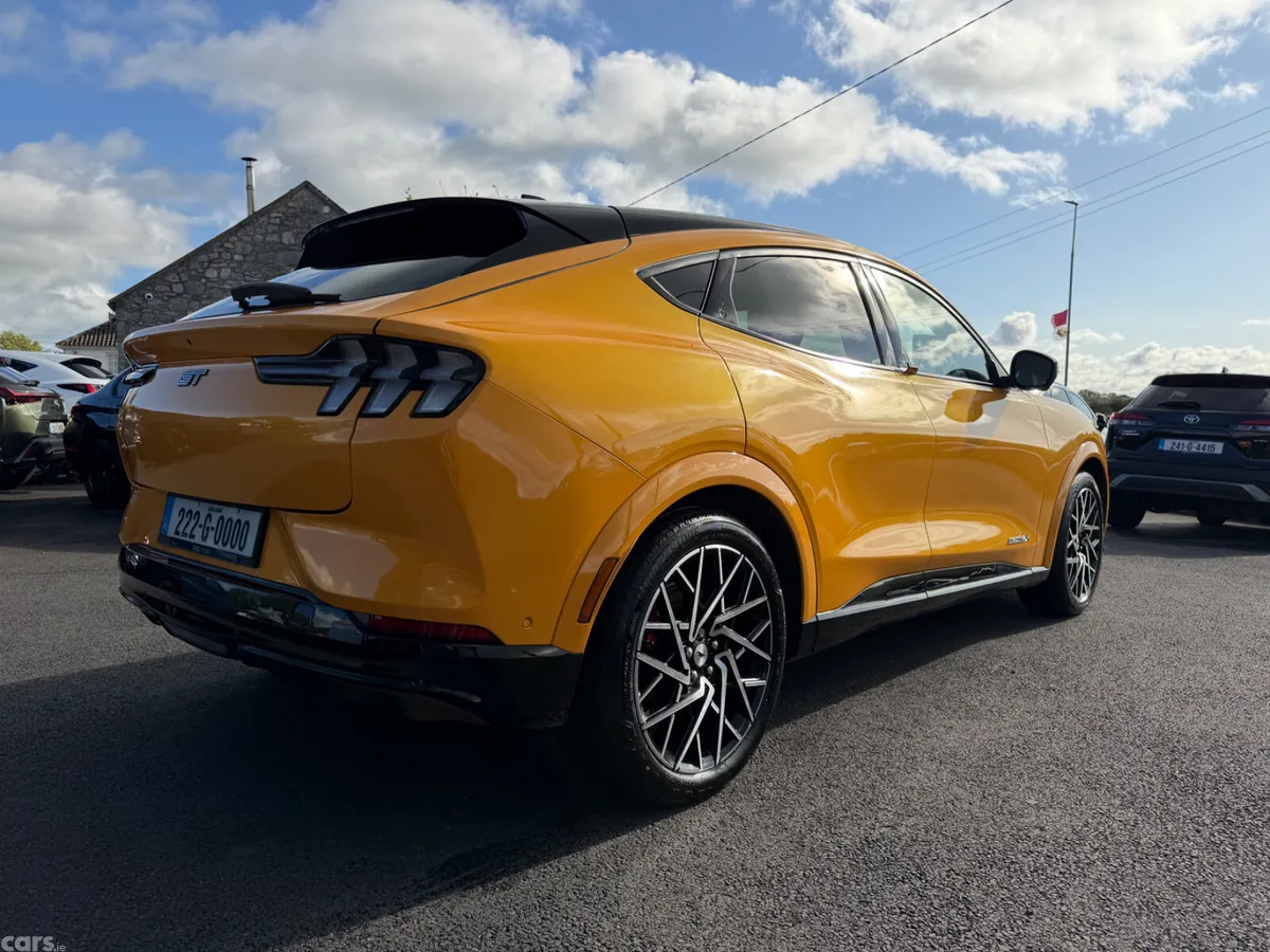 Ford Mustang Mach-E Hatchback, Electric, 2022, Orange