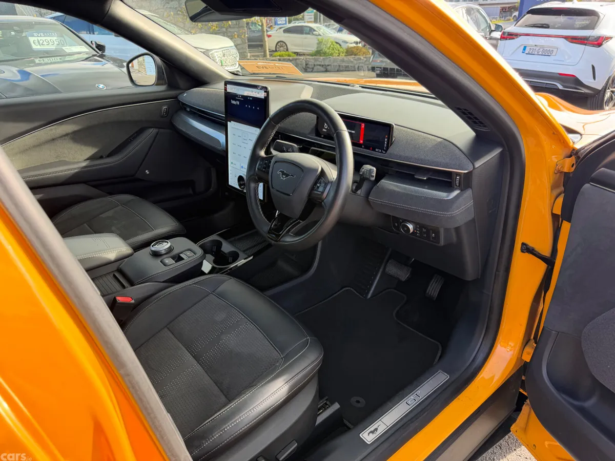 Ford Mustang Mach-E Hatchback, Electric, 2022, Orange