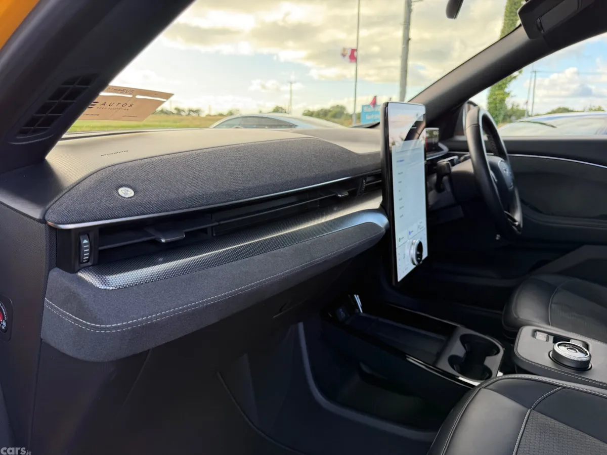 Ford Mustang Mach-E Hatchback, Electric, 2022, Orange