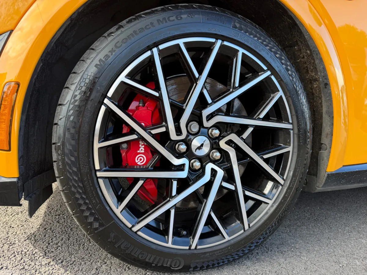 Ford Mustang Mach-E Hatchback, Electric, 2022, Orange