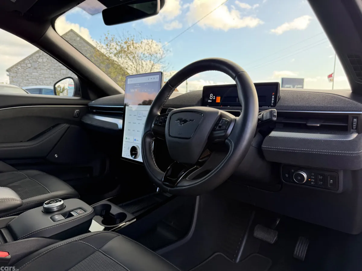 Ford Mustang Mach-E Hatchback, Electric, 2022, Orange