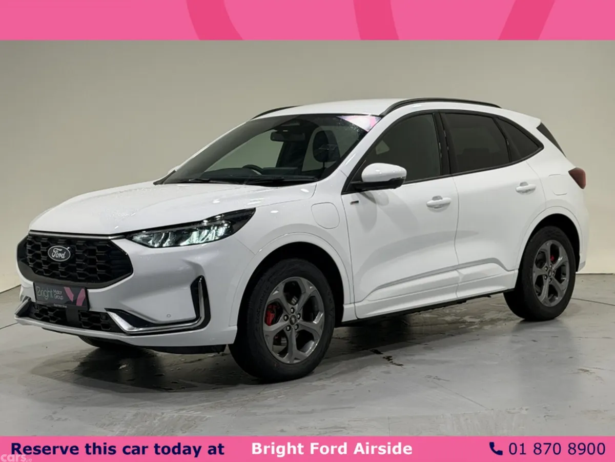 Ford Kuga SUV, Petrol Plug-in Hybrid, 2026, White