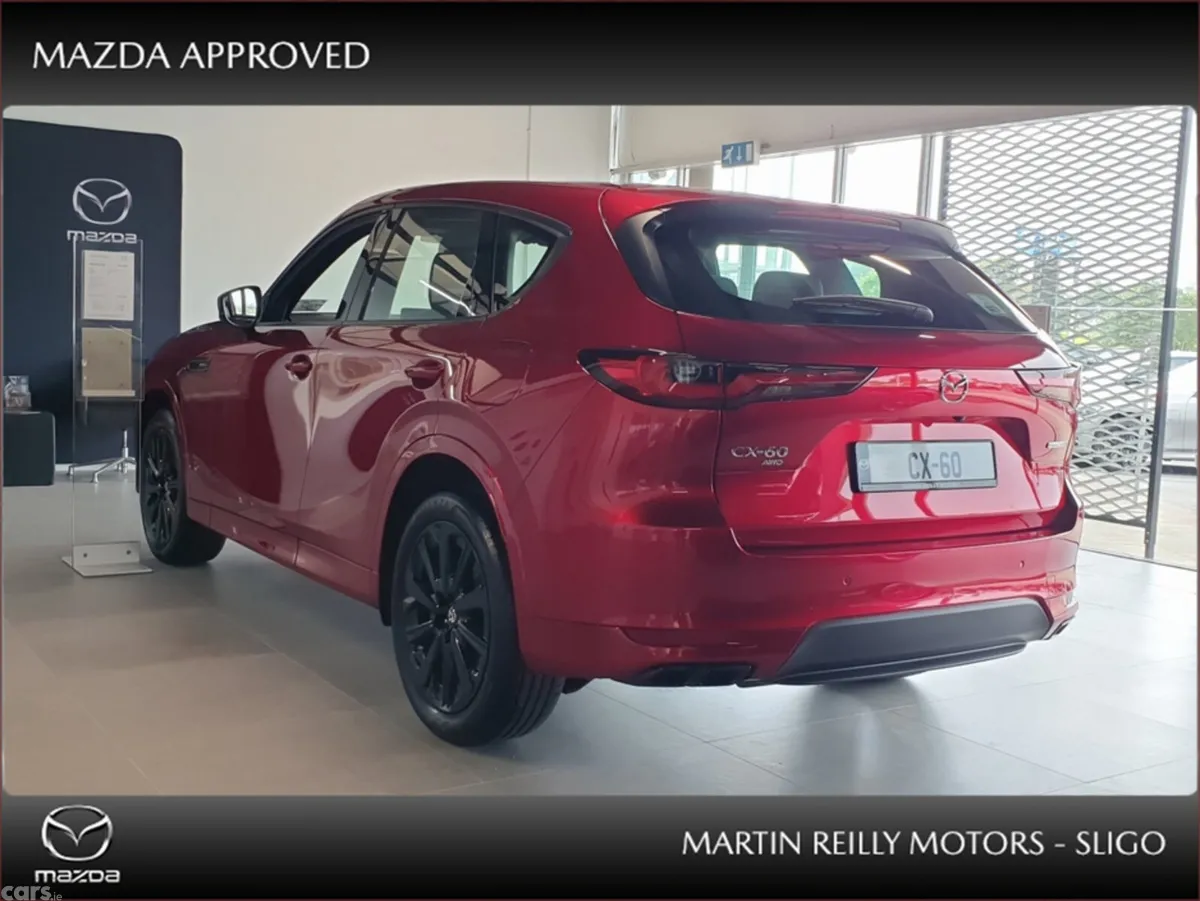 Mazda CX-60 SUV, Petrol Plug-in Hybrid, 2026, Red