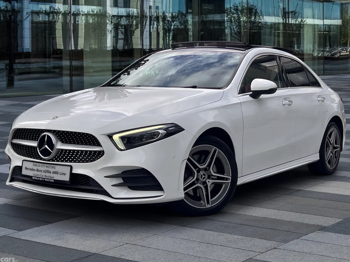 Mercedes-Benz A-Class Saloon, Petrol Plug-in Hybrid, 2021, White