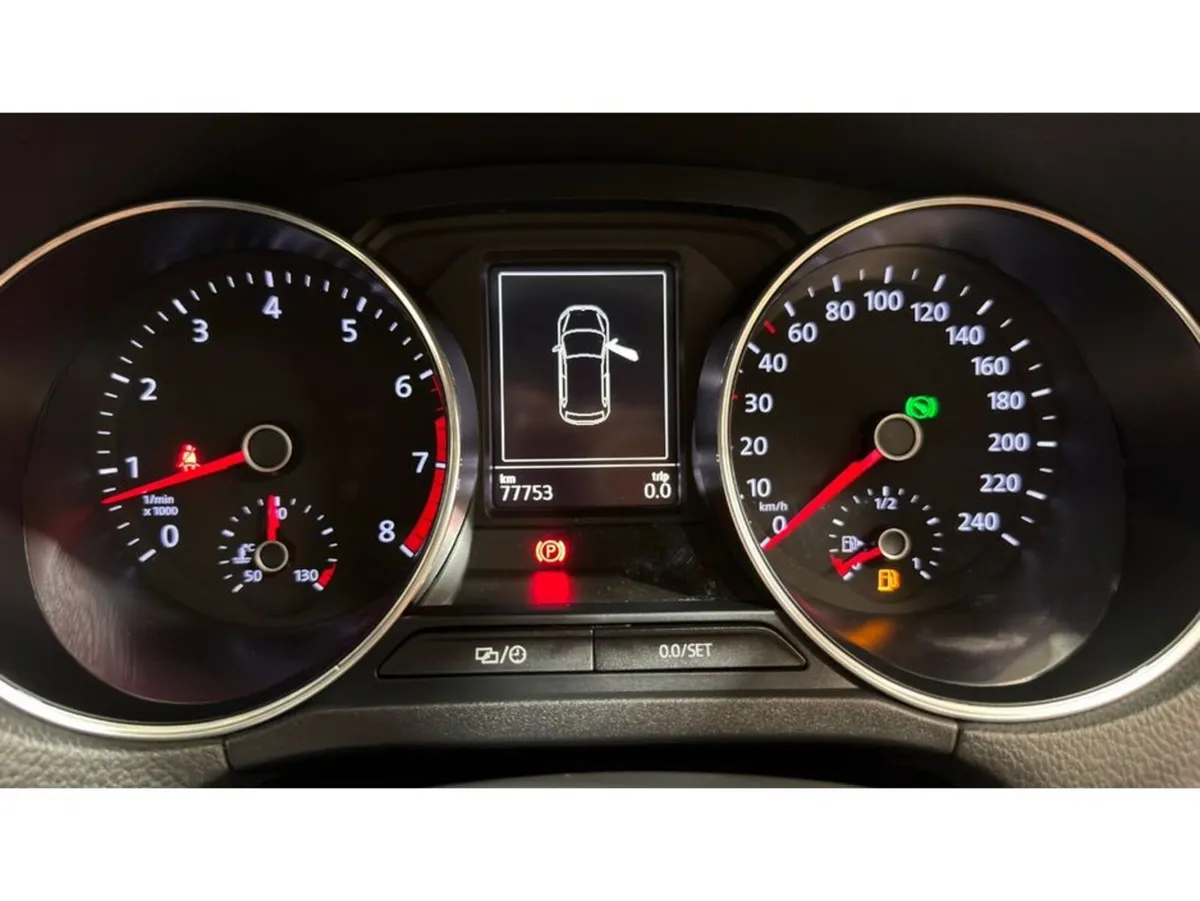 Volkswagen Polo Hatchback, Petrol, 2015, Red
