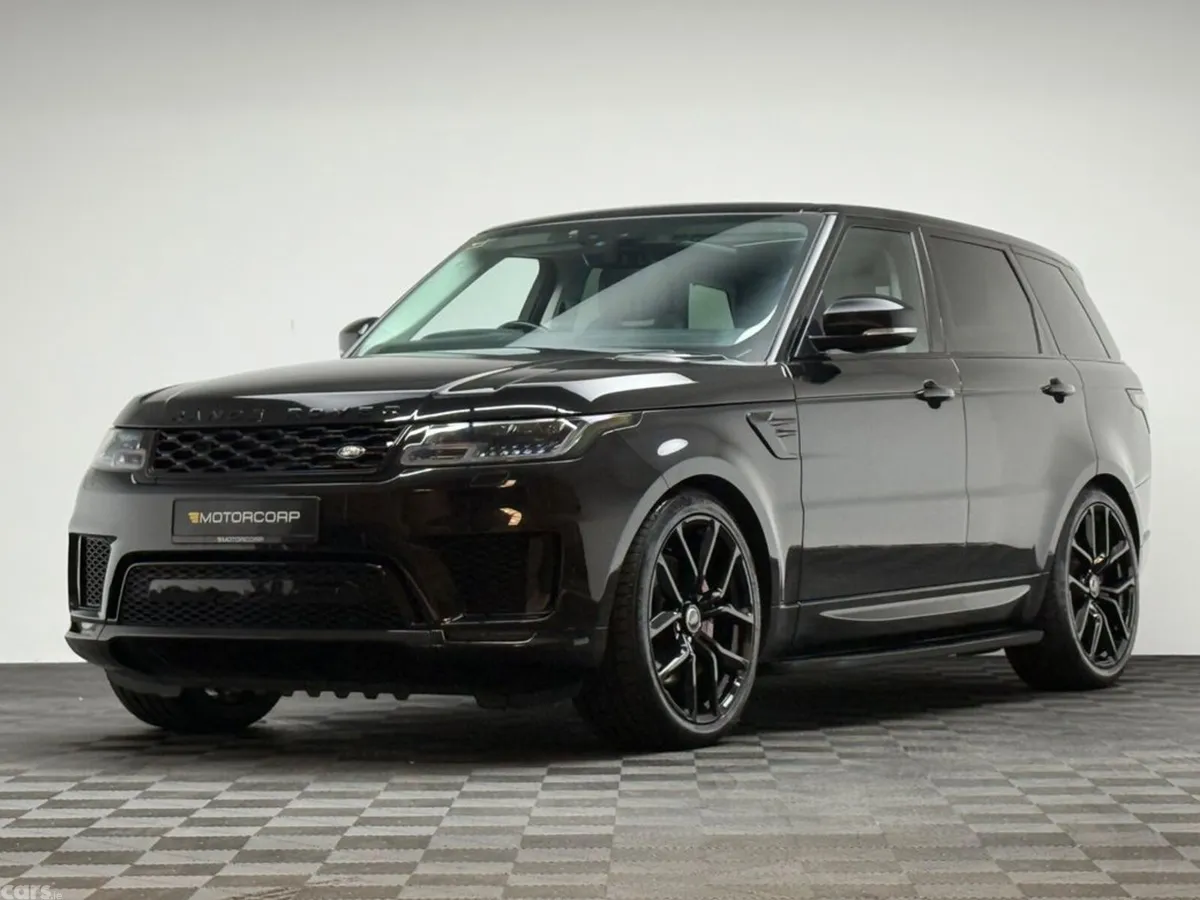 Land Rover Range Rover Sport SUV, Petrol Plug-in Hybrid, 2021, Black