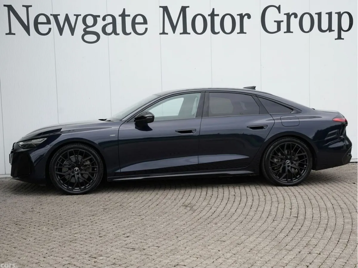 Audi A6 Saloon, Petrol Plug-in Hybrid, 2025, Blue