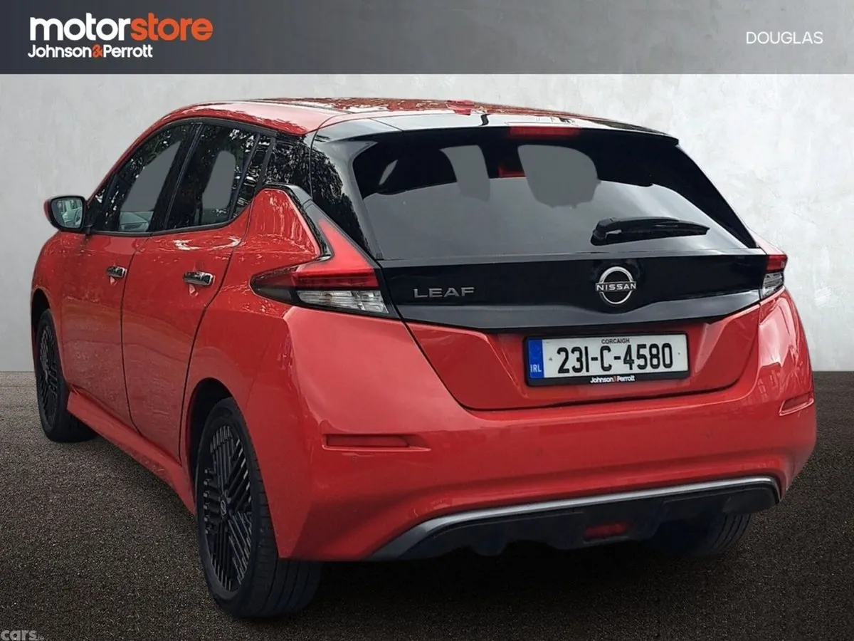 Nissan Leaf Hatchback, Electric, 2023, Red