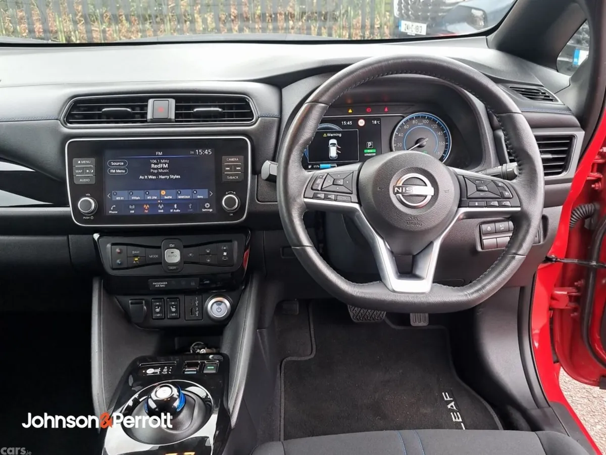 Nissan Leaf Hatchback, Electric, 2023, Red