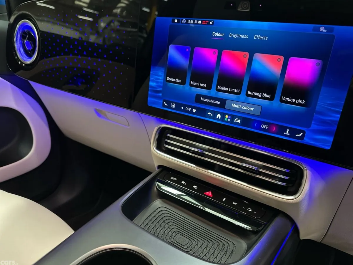 Mercedes-Benz GLB SUV, Electric, 2026, Blue