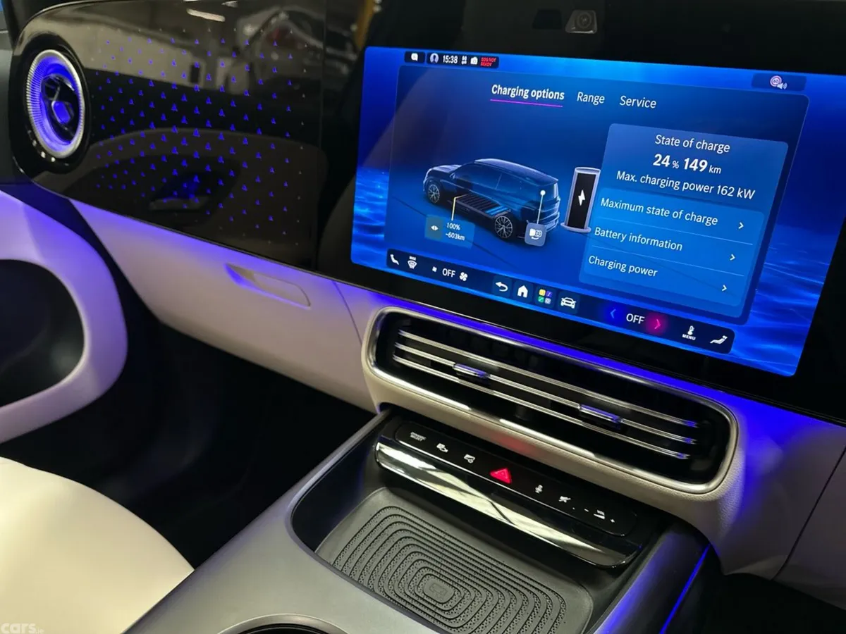 Mercedes-Benz GLB SUV, Electric, 2026, Blue