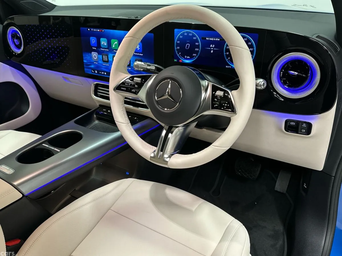 Mercedes-Benz GLB SUV, Electric, 2026, Blue