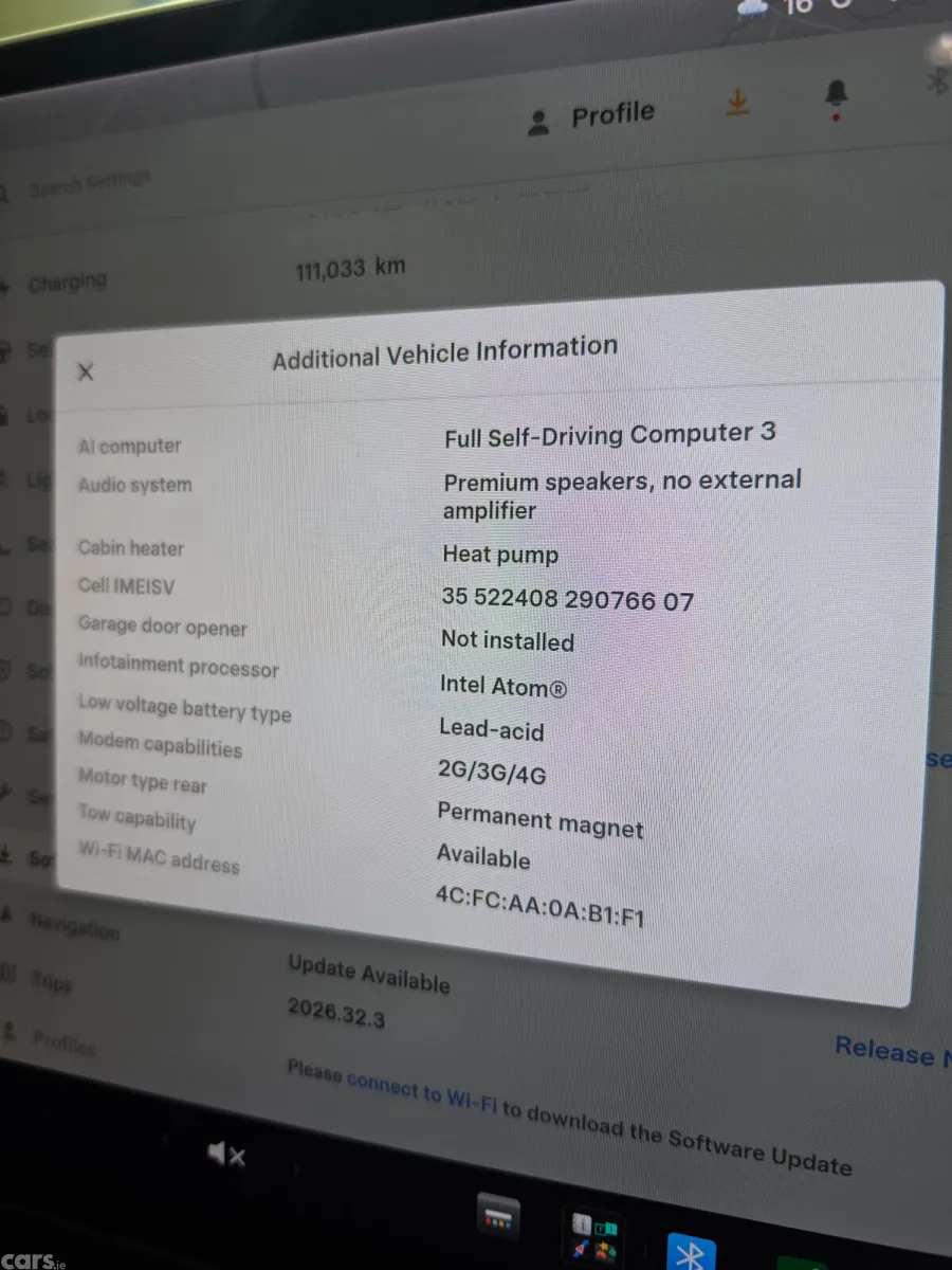 Tesla Model 3 Saloon, Electric, 2021, Grey