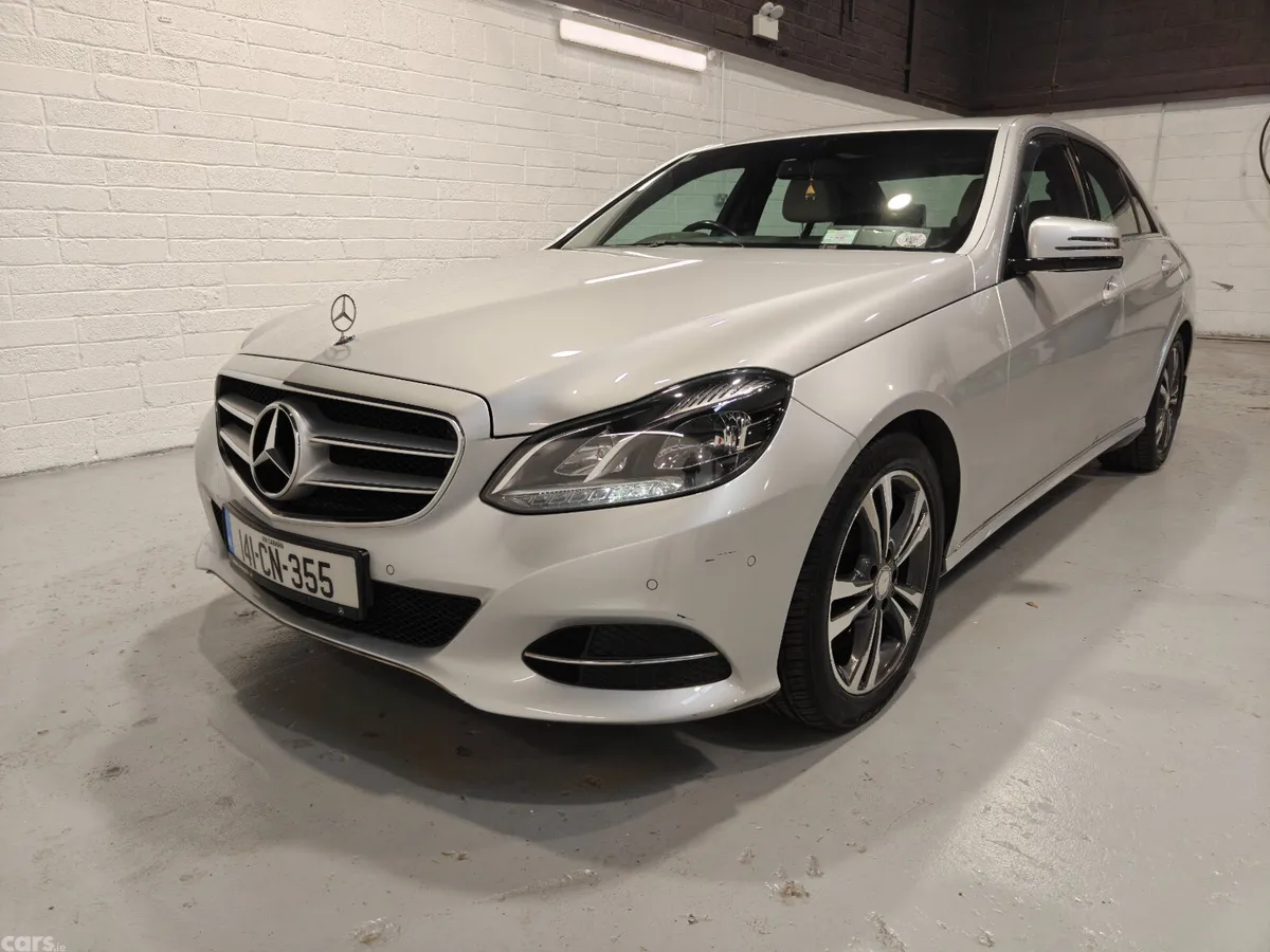 Mercedes-Benz E-Class Saloon, Diesel Hybrid, 2014, Silver