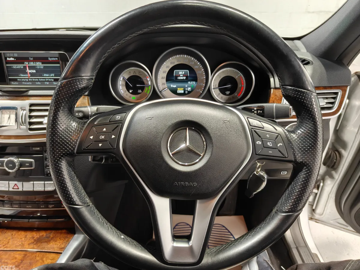 Mercedes-Benz E-Class Saloon, Diesel Hybrid, 2014, Silver