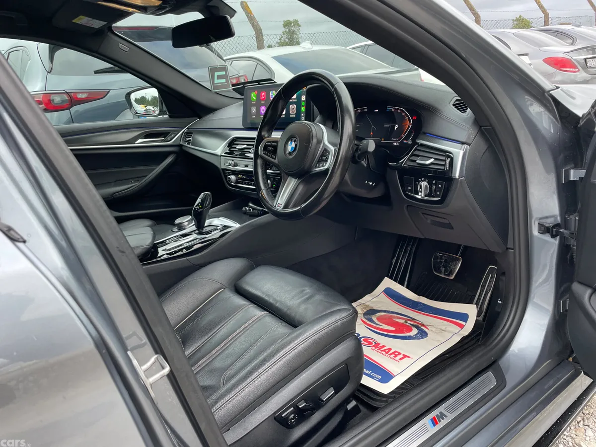 BMW 5-Series Saloon, Diesel, 2021, Blue
