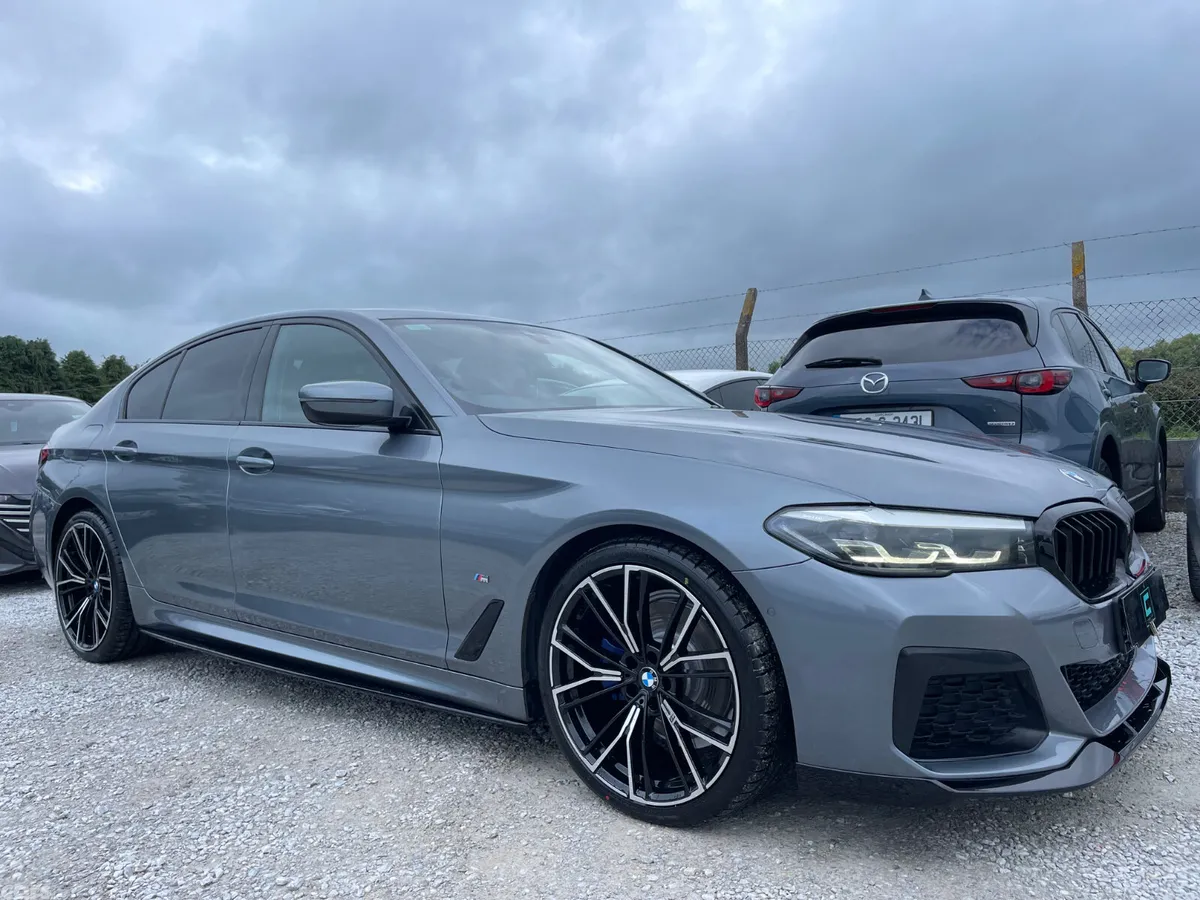 BMW 5-Series Saloon, Diesel, 2021, Blue