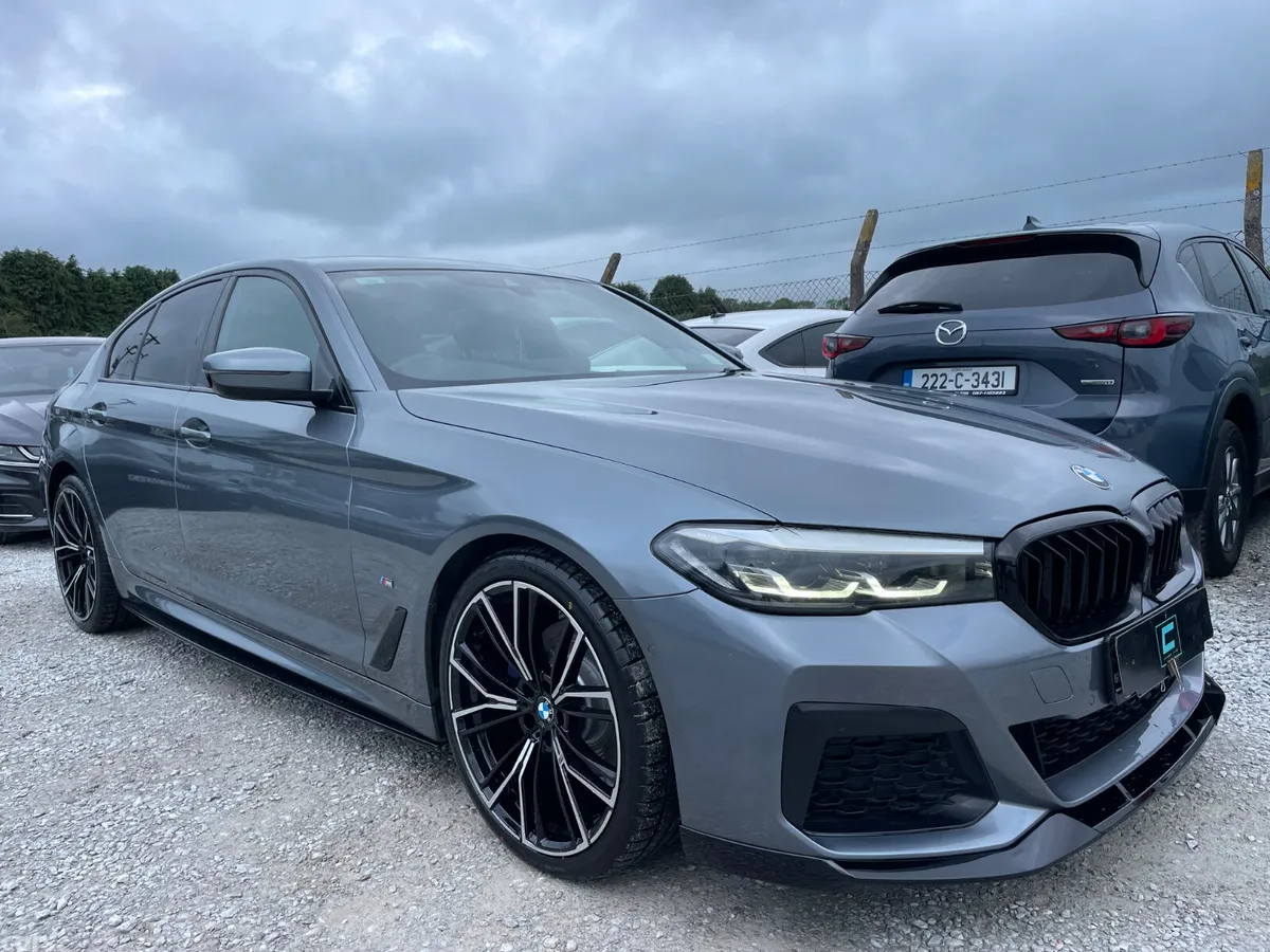 BMW 5-Series Saloon, Diesel, 2021, Blue