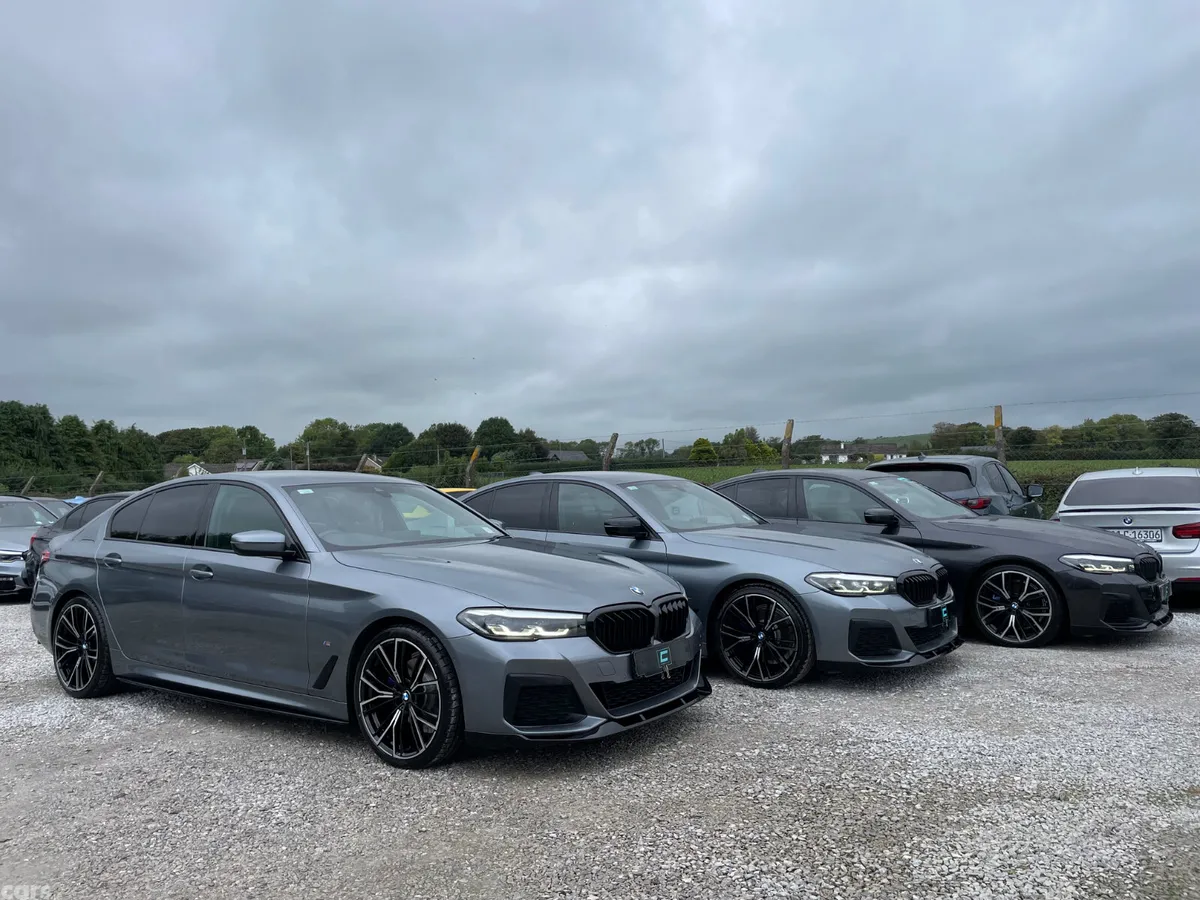 BMW 5-Series Saloon, Diesel, 2021, Blue