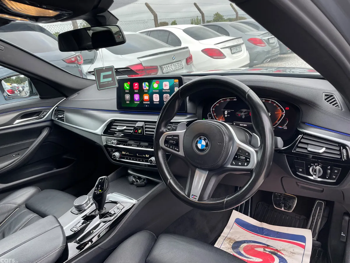 BMW 5-Series Saloon, Diesel, 2021, Blue