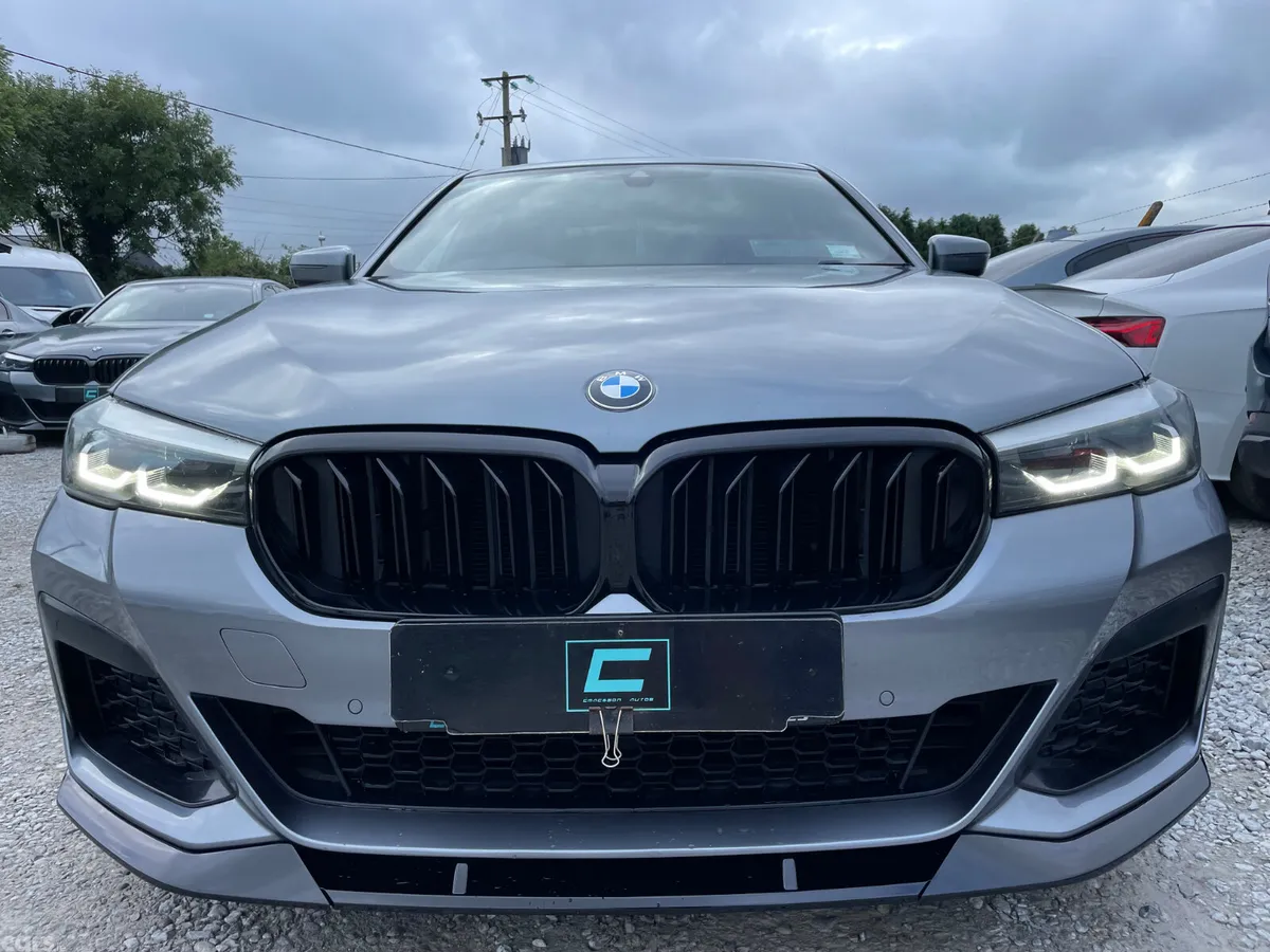 BMW 5-Series Saloon, Diesel, 2021, Blue