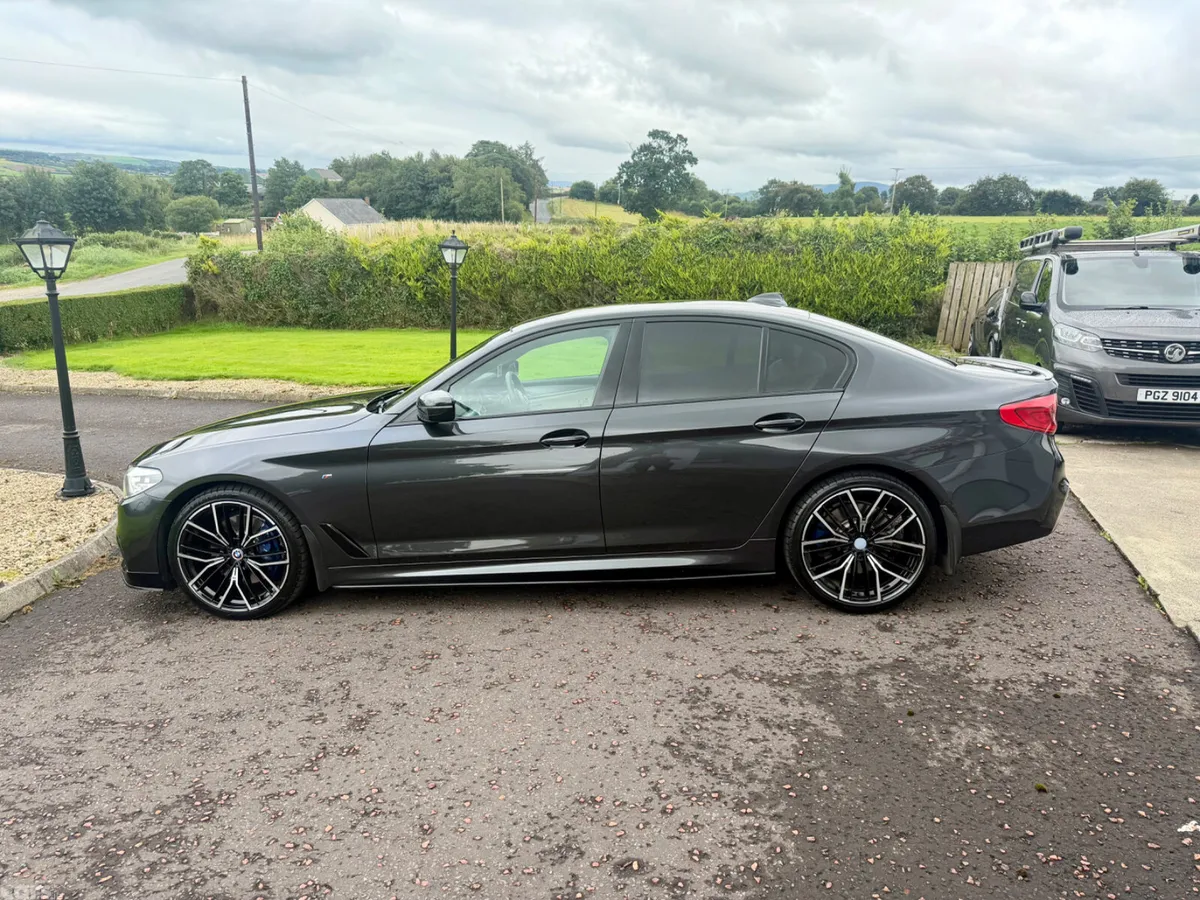 BMW 5-Series Saloon, Diesel, 2018, Grey