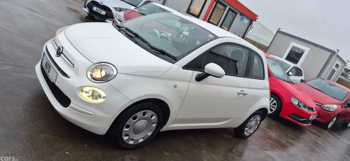 Fiat 500 Hatchback, Petrol, 2017, White