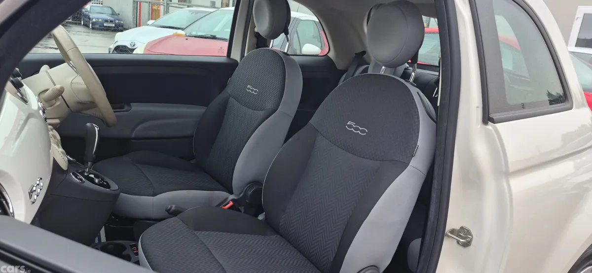 Fiat 500 Hatchback, Petrol, 2017, White
