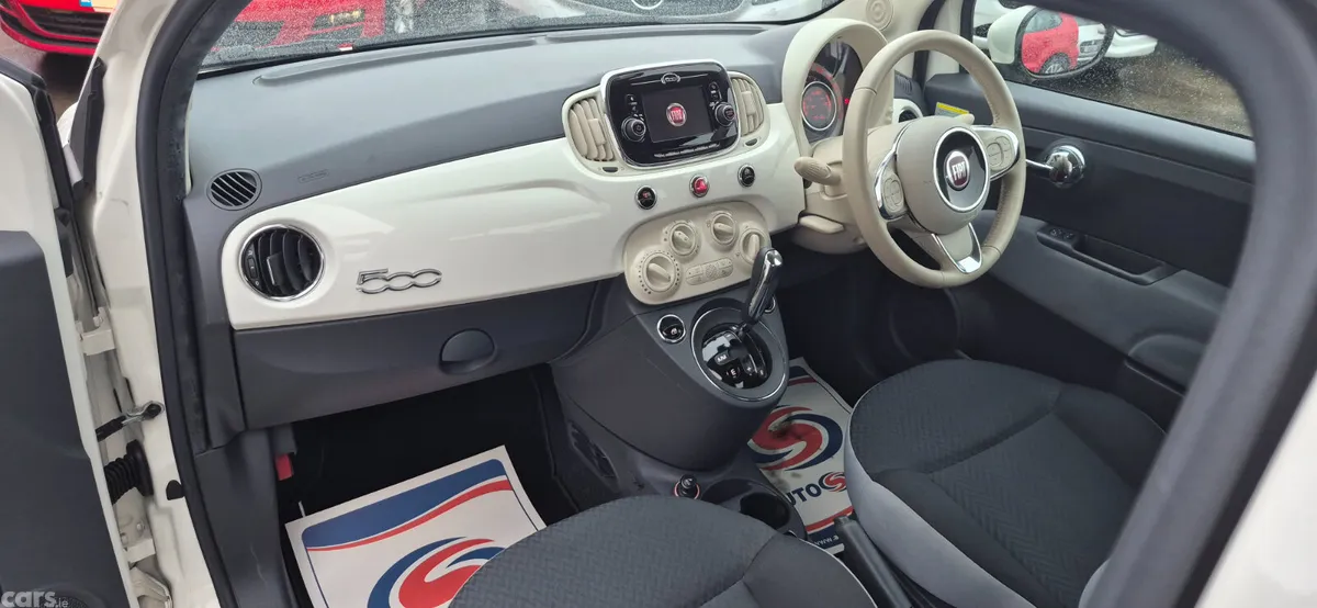 Fiat 500 Hatchback, Petrol, 2017, White