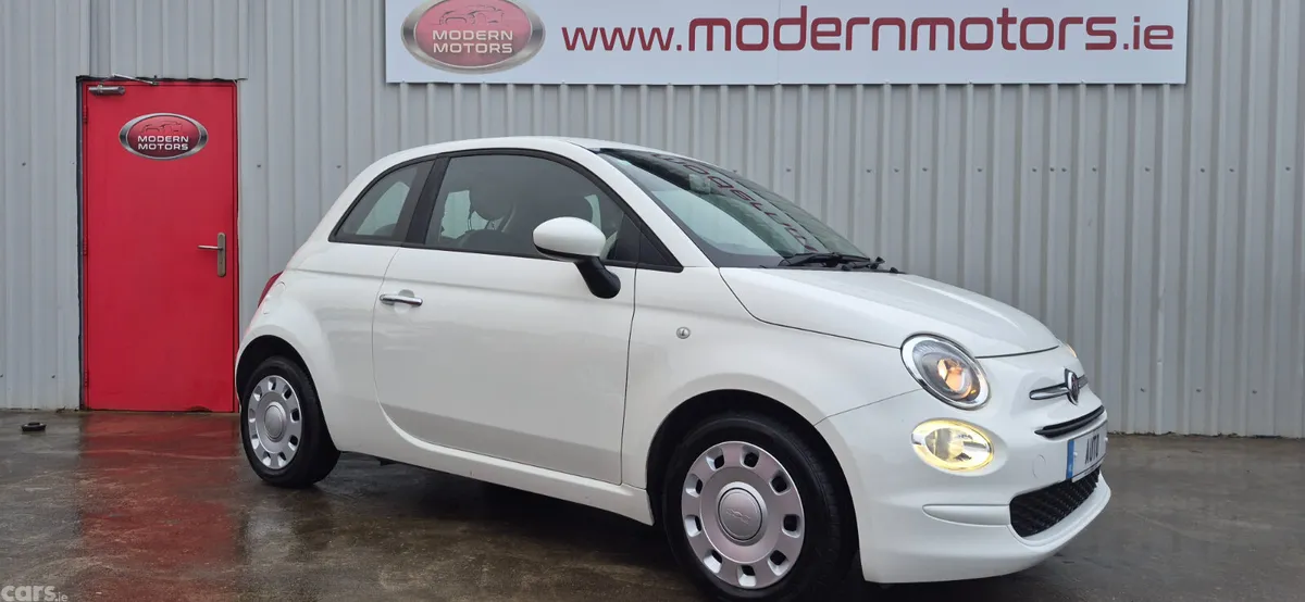 Fiat 500 Hatchback, Petrol, 2017, White