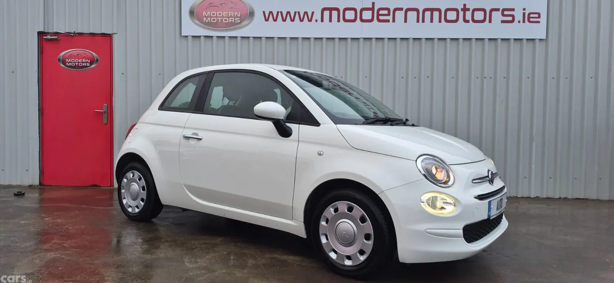 Fiat 500 Hatchback, Petrol, 2017, White