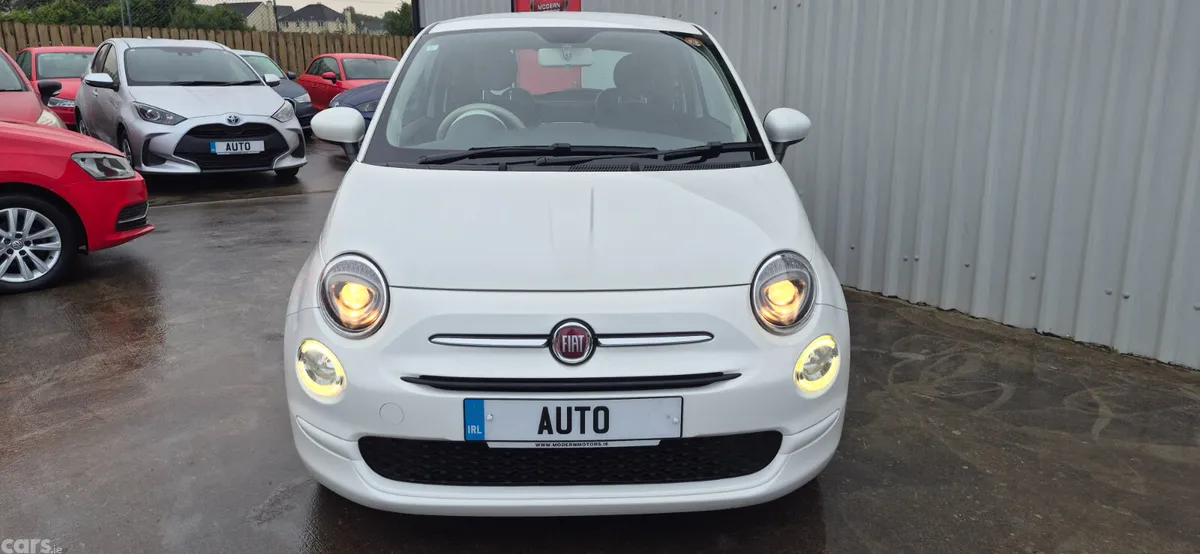 Fiat 500 Hatchback, Petrol, 2017, White
