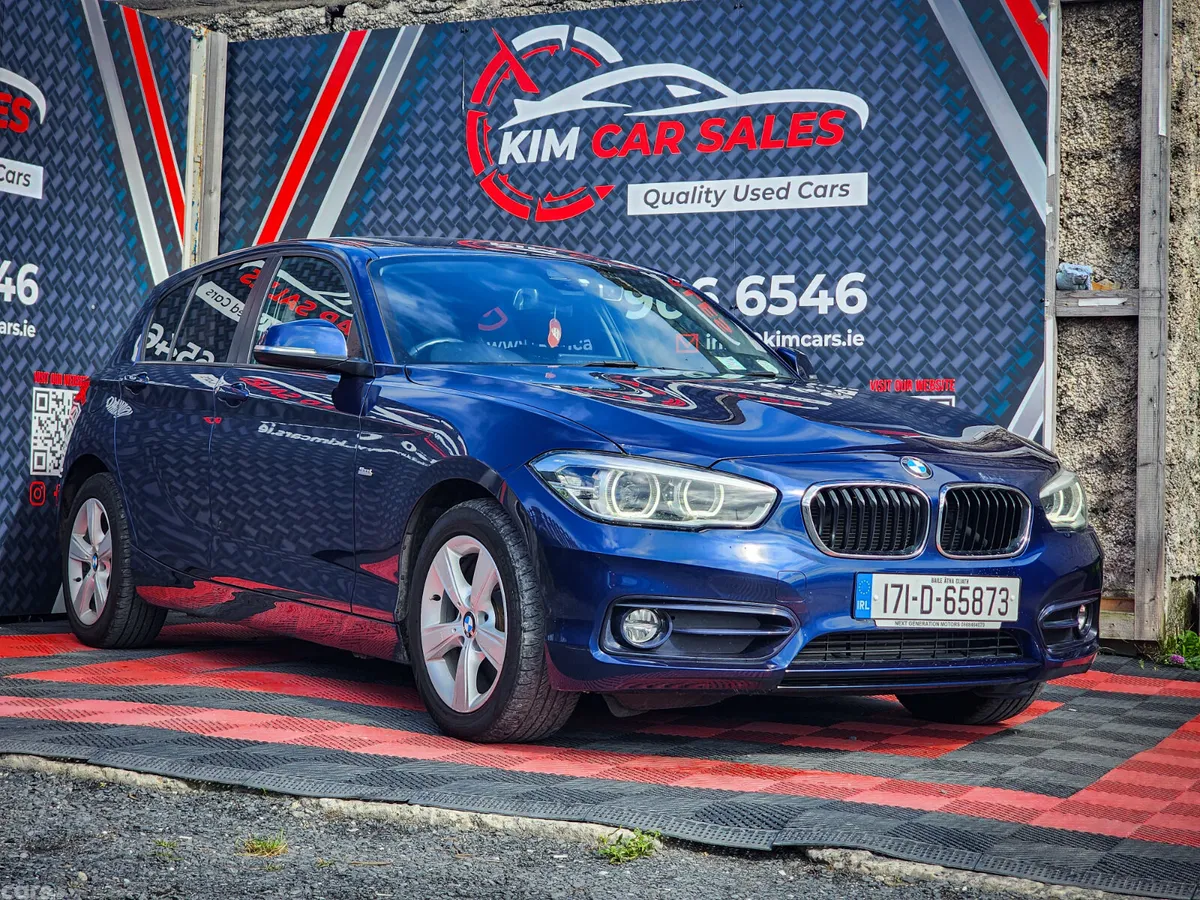 BMW 1-Series Hatchback, Diesel, 2017, Blue