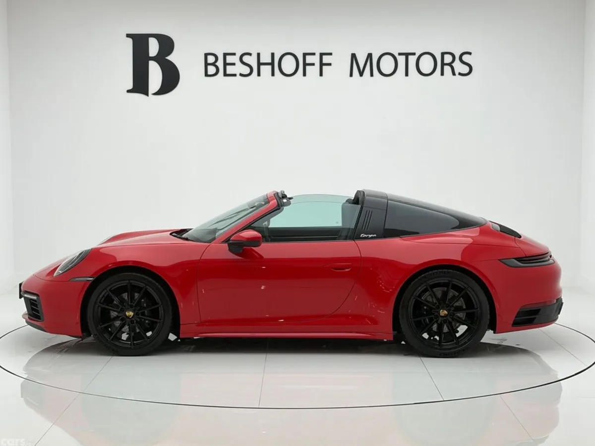 Porsche 911 Convertible, Petrol, 2023, Red