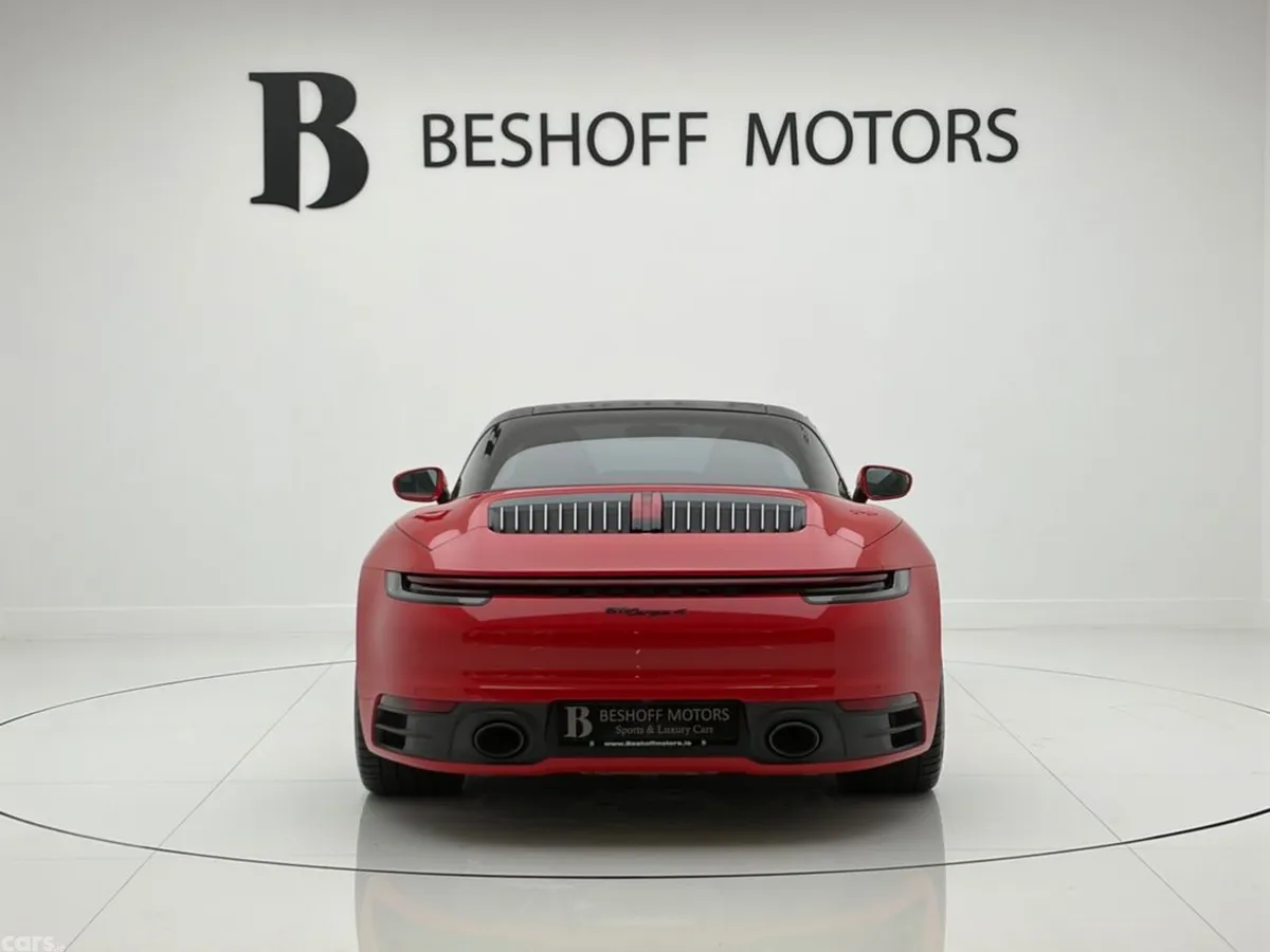 Porsche 911 Convertible, Petrol, 2023, Red